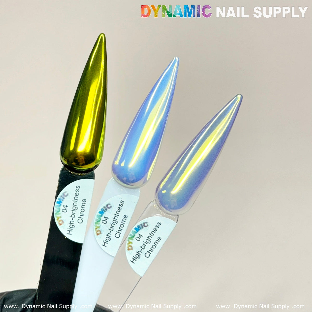 Bright-gold/Mermaid Iridescent Chrome #04 - High brightness Fine Pigment Powder