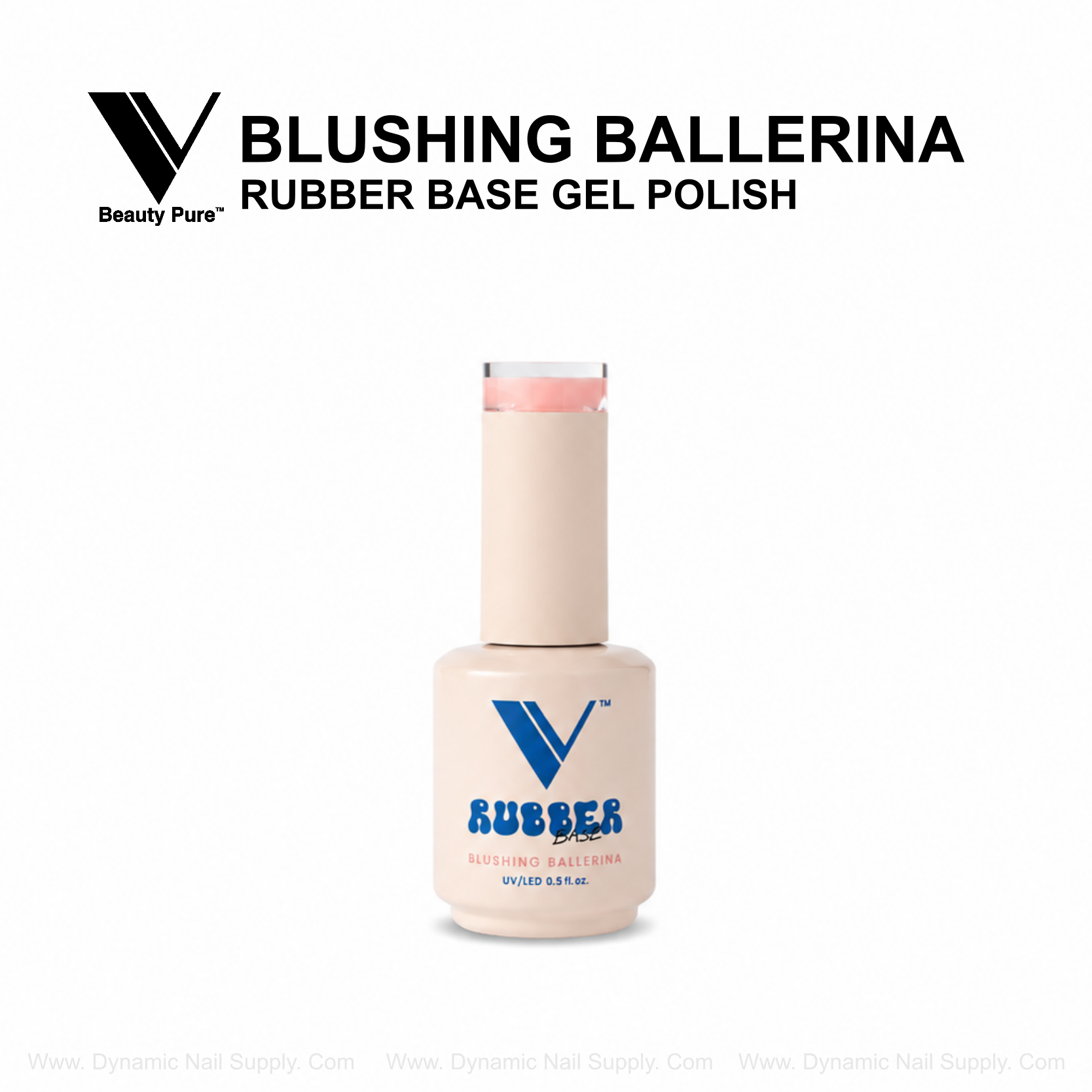 Blushing Ballerina - V Beauty Pure Rubber Base Gel Polish