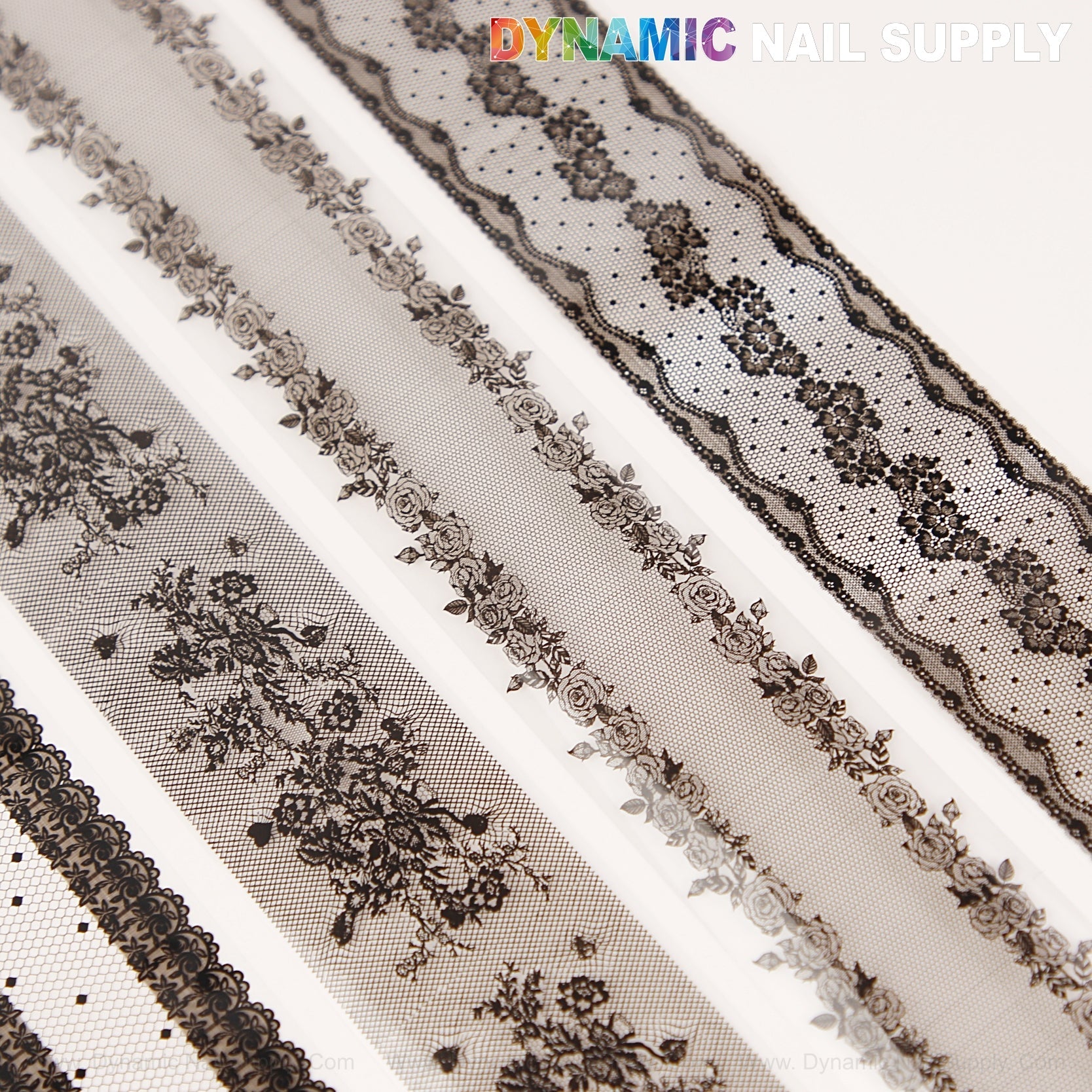 Black Mixed Design Nail Foil 5 - Nail Art Design Foils