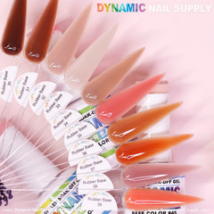 (BIAB) Rubber Base gel (Builder Gel in a Bottle) Number 30 to 39 collection