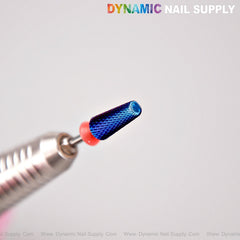 5-in-1 Fine Cross Cut Drill Bit (Blue color) - Good for Sealing the Cuticle and Smoothing Out