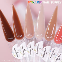 (BIAB) Rubber Base gel (Builder Gel in a Bottle) Number 30 to 39 collection