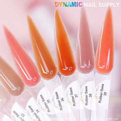 (BIAB) Rubber Base gel (Builder Gel in a Bottle) Number 30 to 39 collection