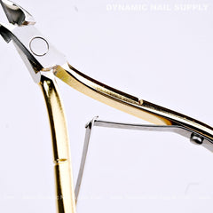 D501 - Ergonomic Carbon Steel Cuticle Nippers – Labor-Saving Design for Nail Techs and DIY Manicures