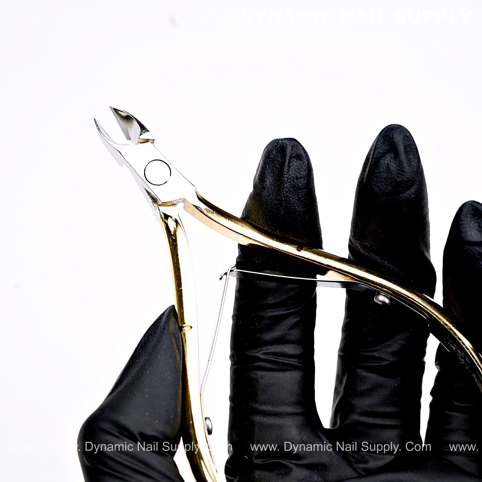 D501 - Ergonomic Carbon Steel Cuticle Nippers – Labor-Saving Design for Nail Techs and DIY Manicures