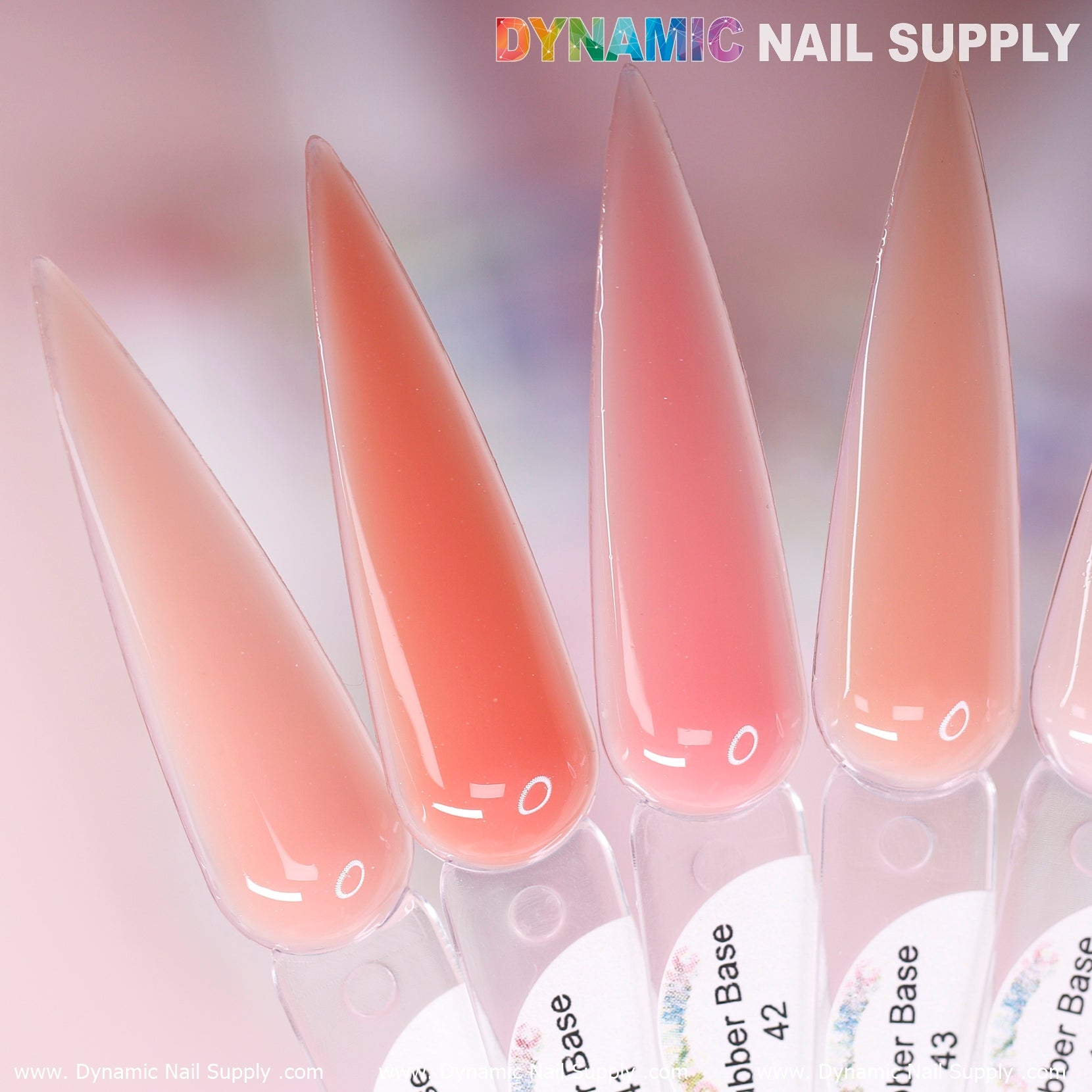 (BIAB) Rubber Base gel (Builder Gel in a Bottle) Number 40 to 48 collection
