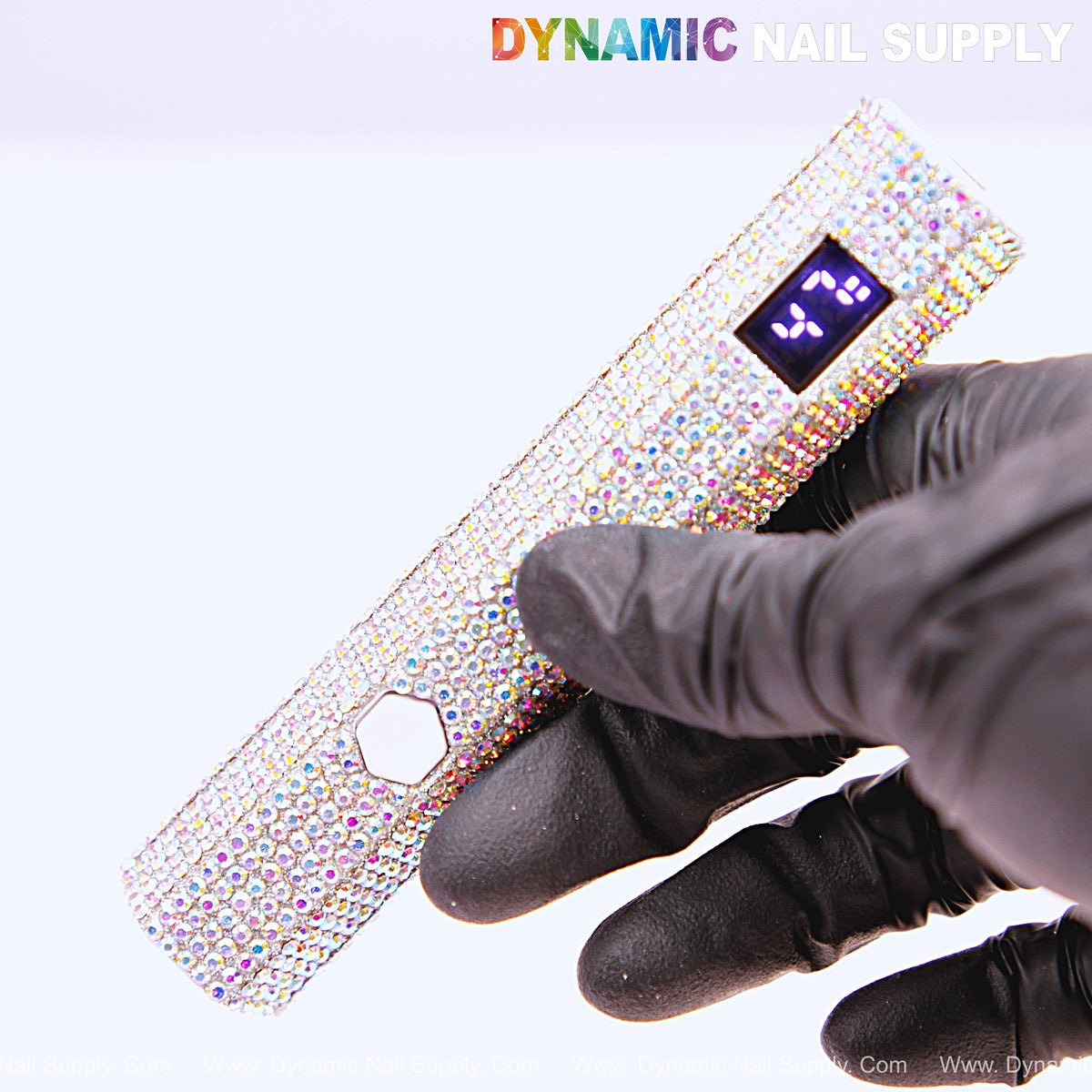 AB Rhinestone Rechargeable Handheld UV/ LED Light for Flash Curing, Gel Extension, Buider Gel