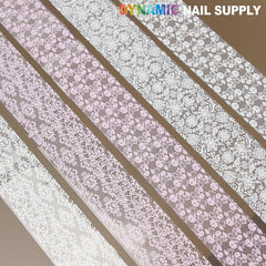 Blue Yellow Red Pink White Mixed Nail Foil 3 - Nail Art Design Foils