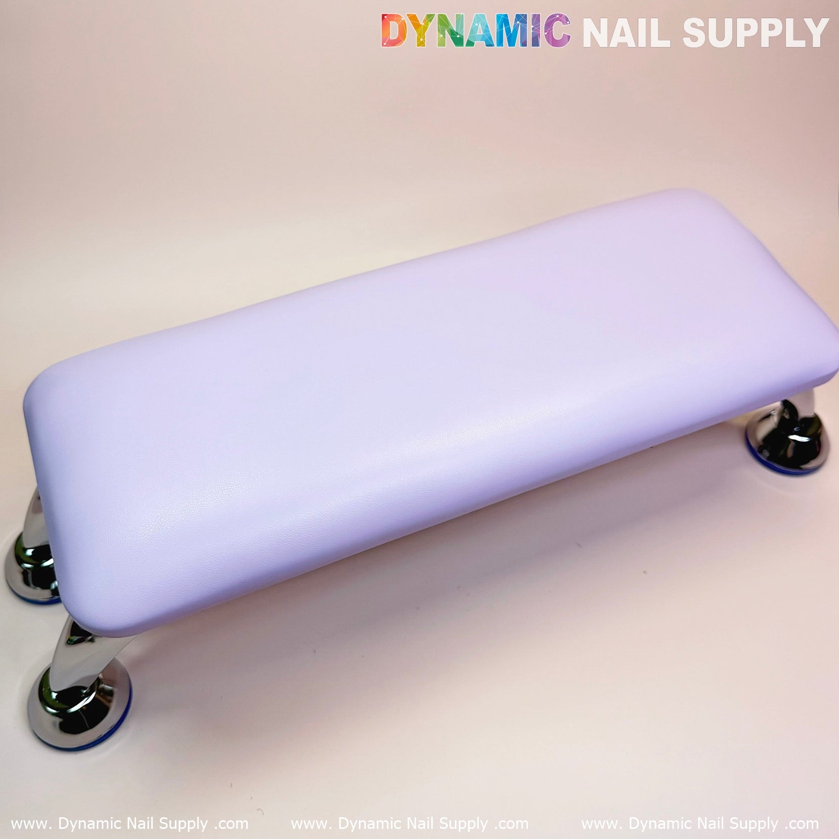 (Purple) Microfiber Leather Armrest with Cushion Pillow for Pedicure Manicure (Reposabrazos Para Manicura)