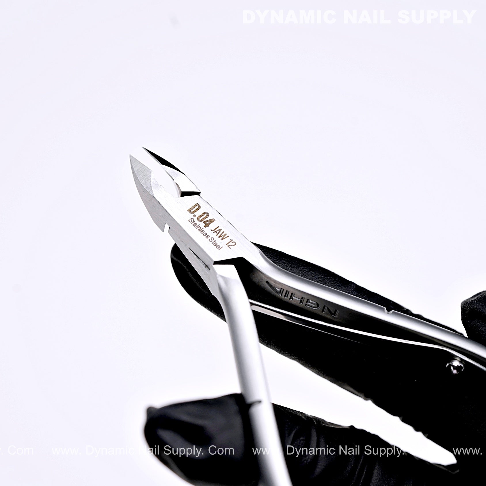 D04 - Jaw 12 - Upgraded Stainless Steel Cuticle Nippers – Ultra Sharp Dead- Skin Remover for Manicure & Pedicure