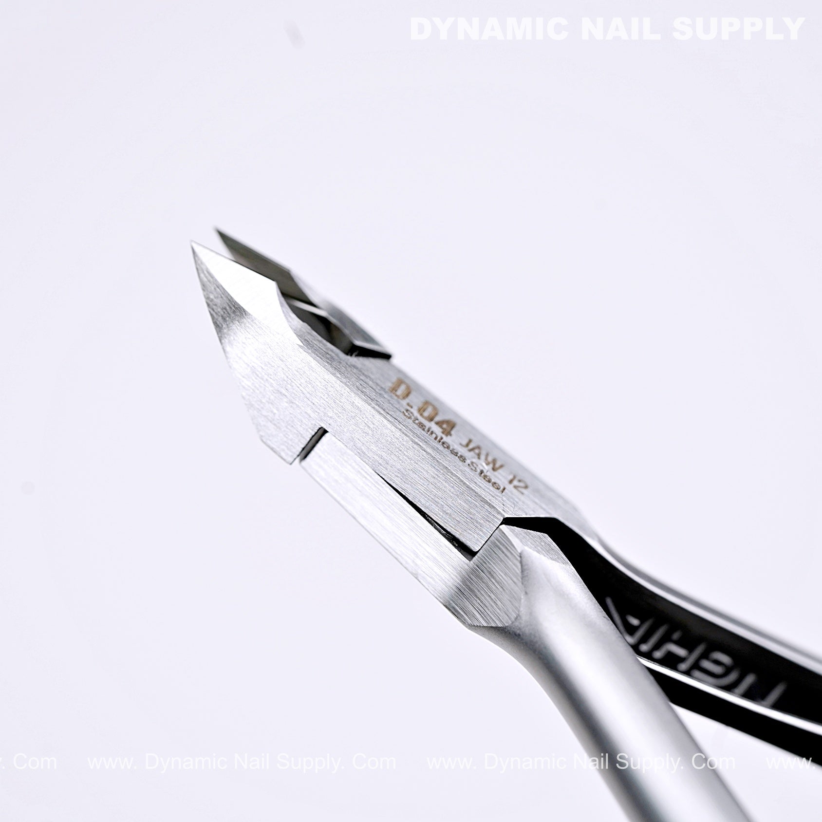 D04 - Jaw 12 - Upgraded Stainless Steel Cuticle Nippers – Ultra Sharp Dead- Skin Remover for Manicure & Pedicure