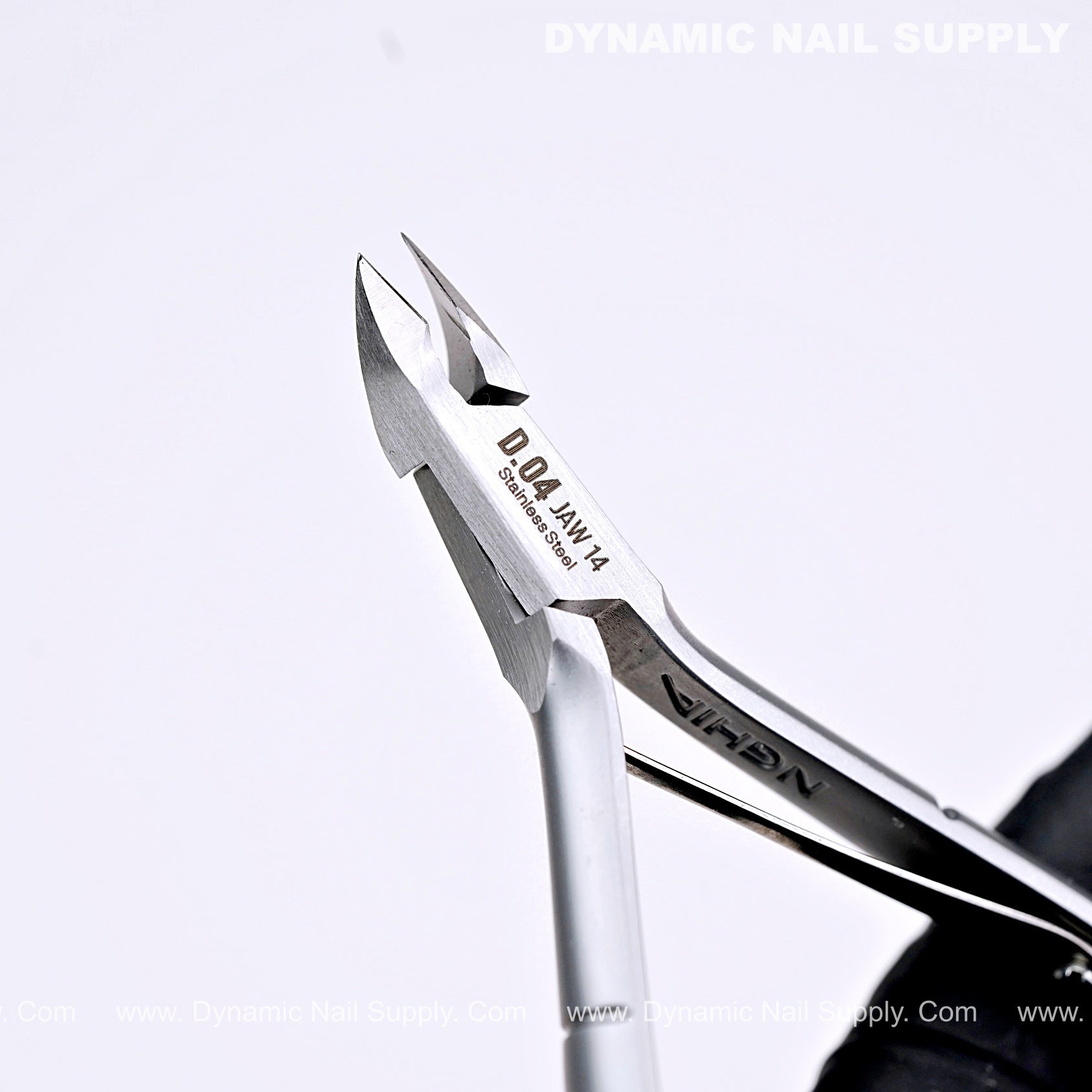 D04 - Jaw 14 - Upgraded Stainless Steel Cuticle Nippers – Ultra Sharp Dead- Skin Remover for Manicure & Pedicure
