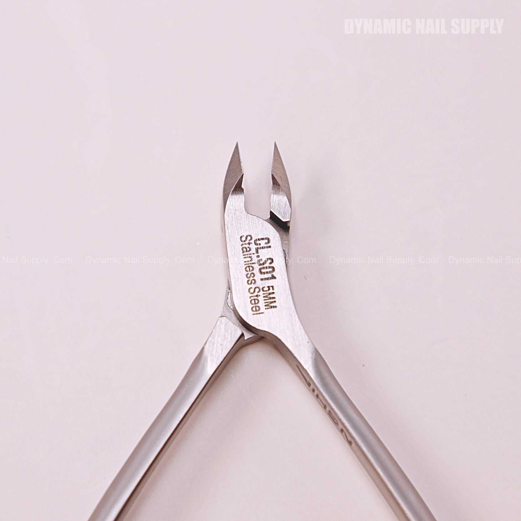 CL.S01 5MM - Professional Cuticle Nippers Spiral Springs Stainless Steel