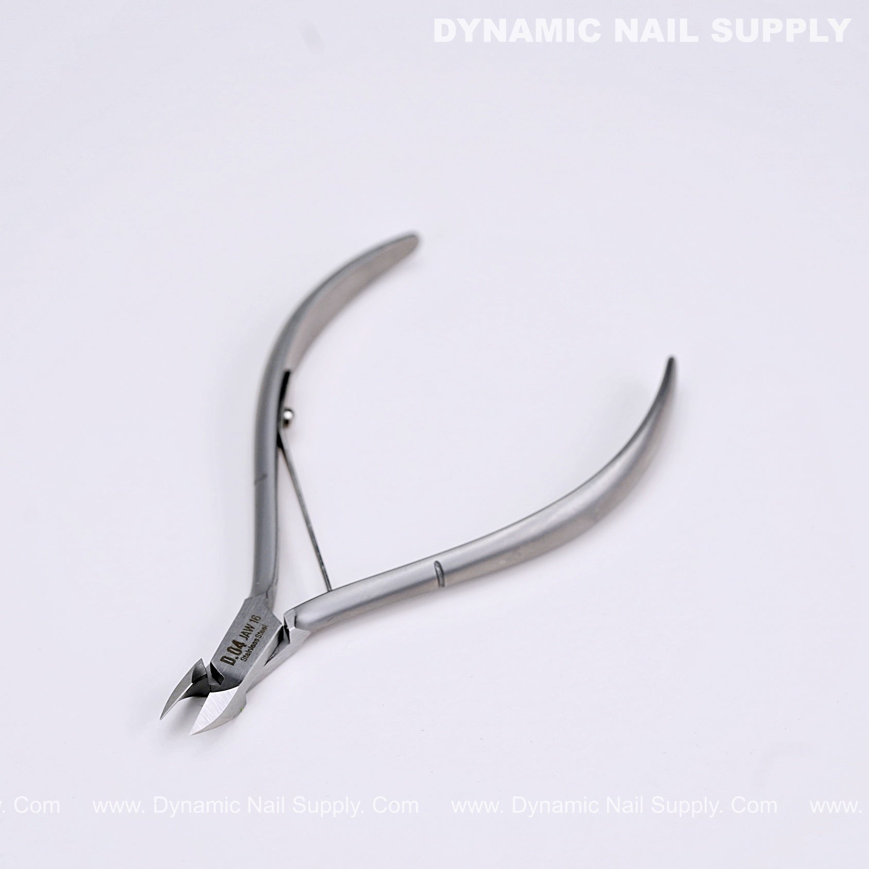 D04 - Jaw 16 - Pro Cuticle Cutter – Ergonomic Grip, Sharp Jaw for Dead Skin & Nail Care