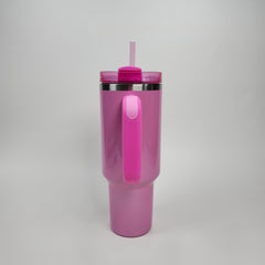 (Light Pink) Stainless Steel Tumbler (40oz)