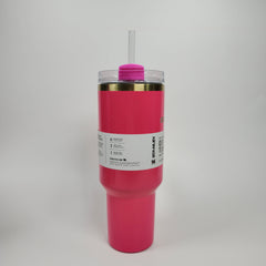 (Hot Pink) Stainless Steel Tumbler (40oz)