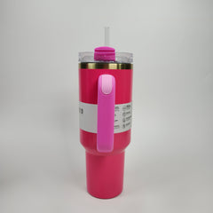 (Hot Pink) Stainless Steel Tumbler (40oz)