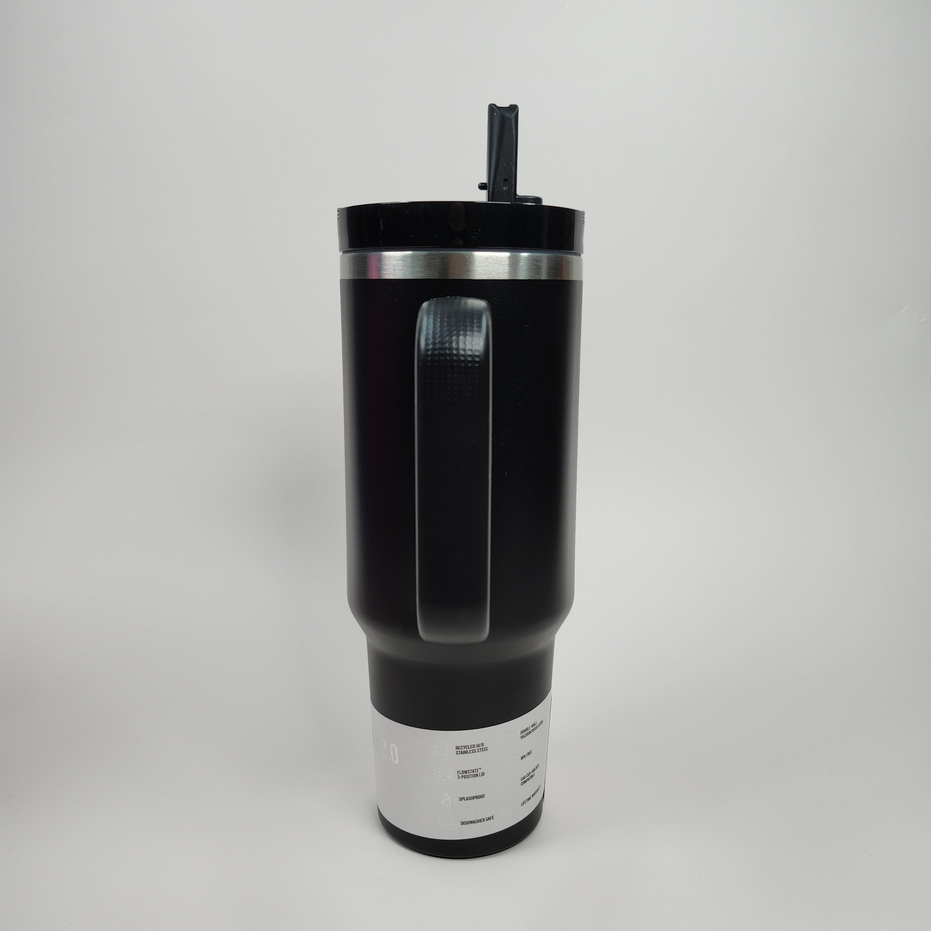 (Black) Stainless Steel Tumbler (40oz)