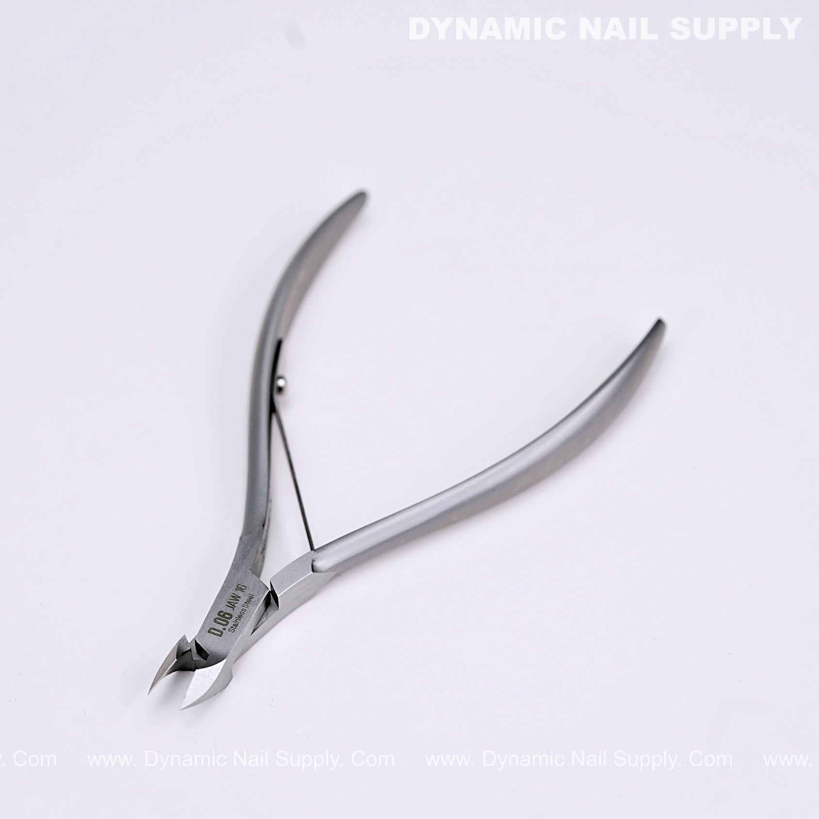 D06 - Jaw 16 - Professional Nail Nippers – Full Jaw Sharp Cuticle Cutter for Salon or Home Use