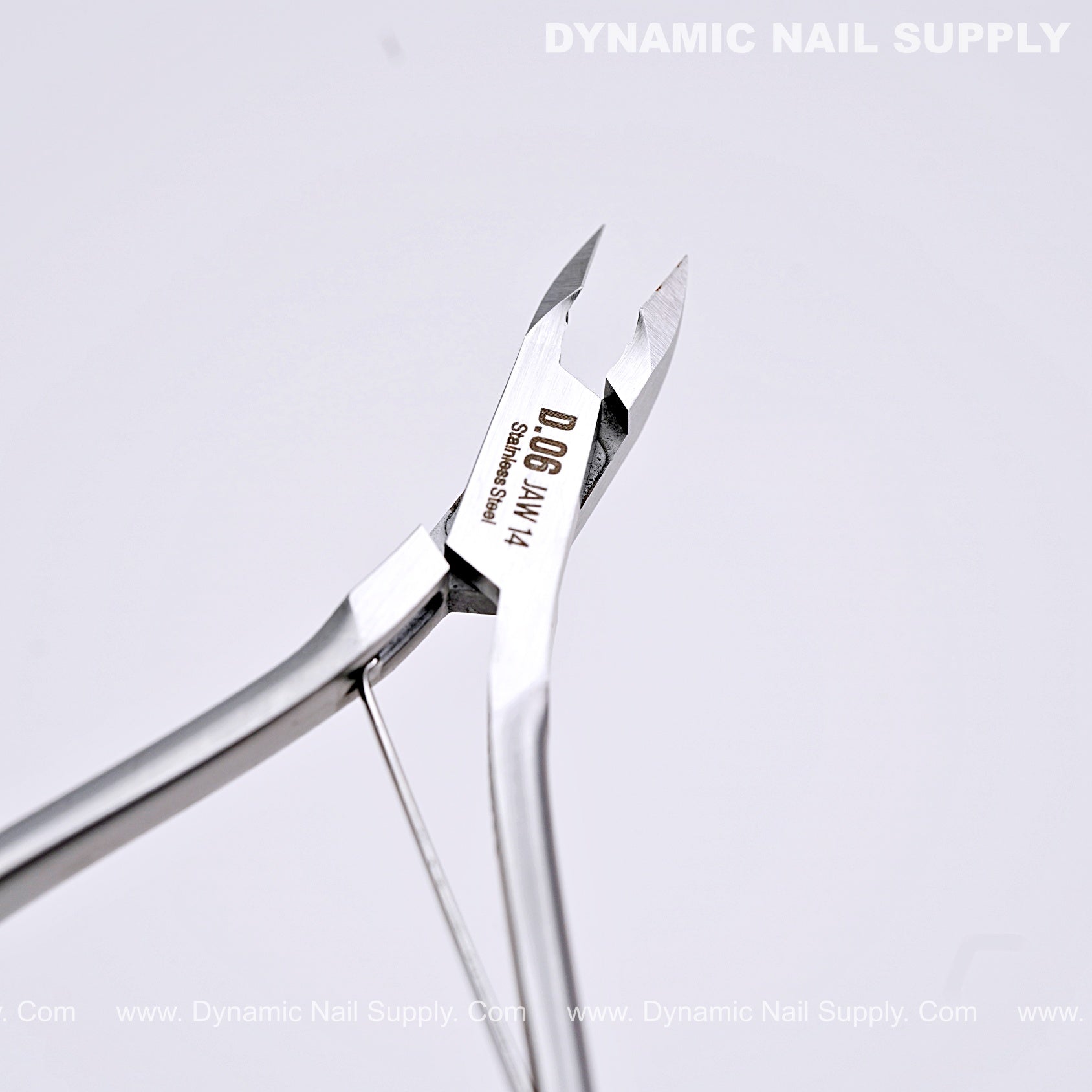 D06 - Jaw 14 - Precision Cuticle Trimmer Nippers – Heavy-Duty Dead Skin Clipper for Fingernails & Toenails