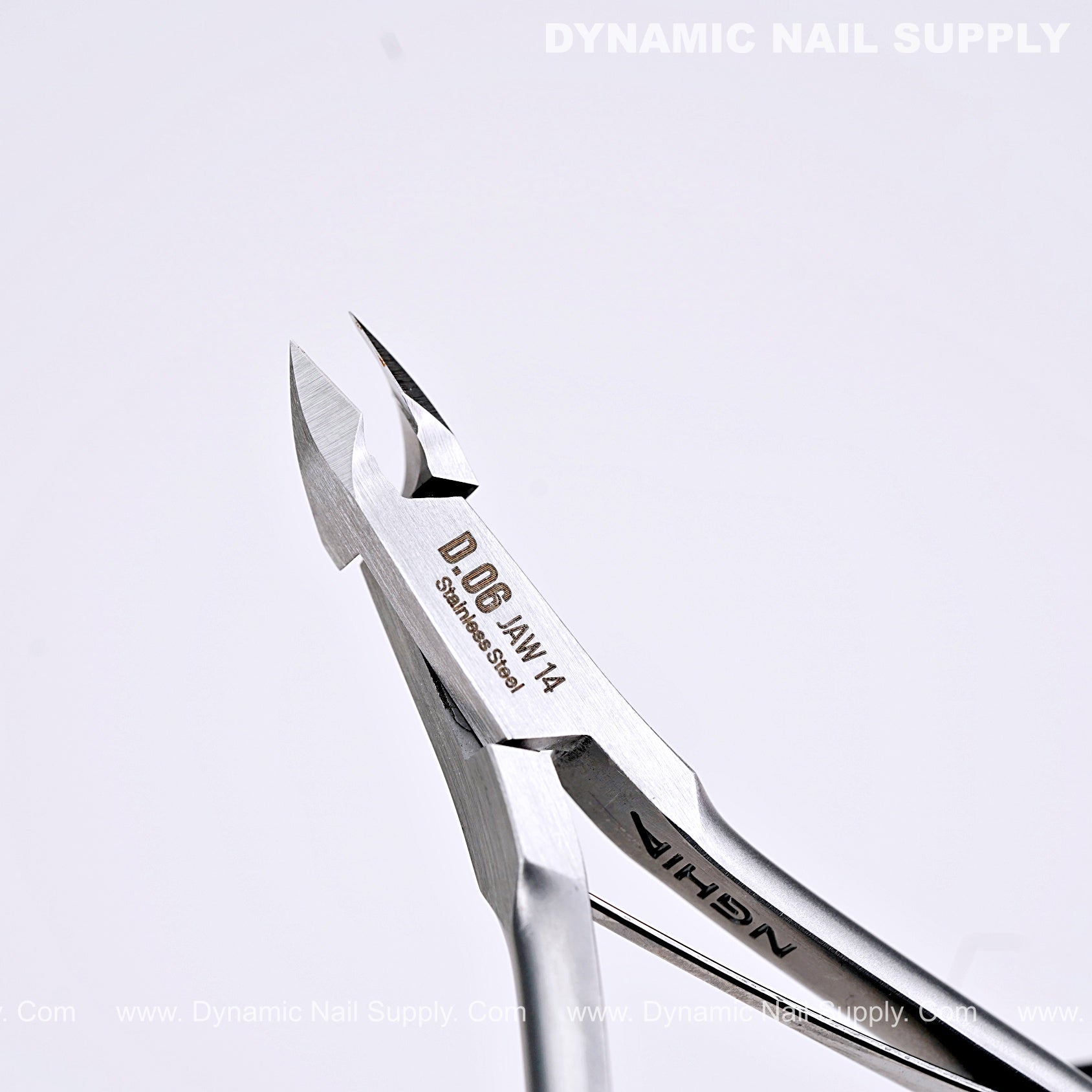 D06 - Jaw 14 - Precision Cuticle Trimmer Nippers – Heavy-Duty Dead Skin Clipper for Fingernails & Toenails