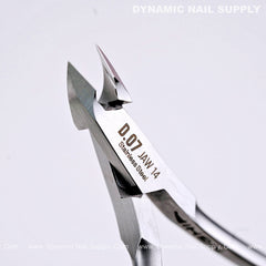 D07 - Jaw 14 - Cuticle Nippers for Nails – Super Fine Jaw Cuticle Clippers with Smooth Spring Action