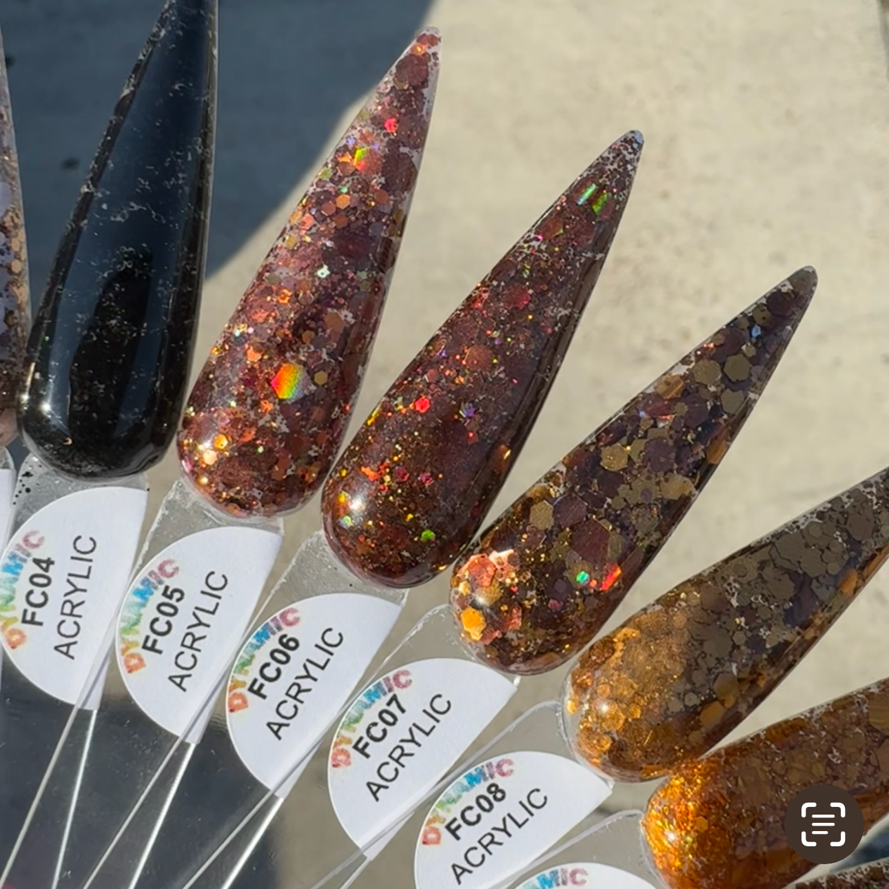 "Flavors Of Fall" Acrylic Powder Collection (part 4)