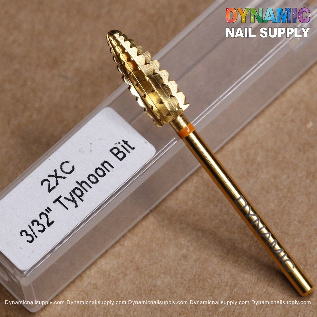 2XC Typhoon Bit - Double Extra Coarse Drill Bit for removing acrylic or gel polish