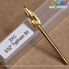 2XC Typhoon Bit - Double Extra Coarse Drill Bit for removing acrylic or gel polish