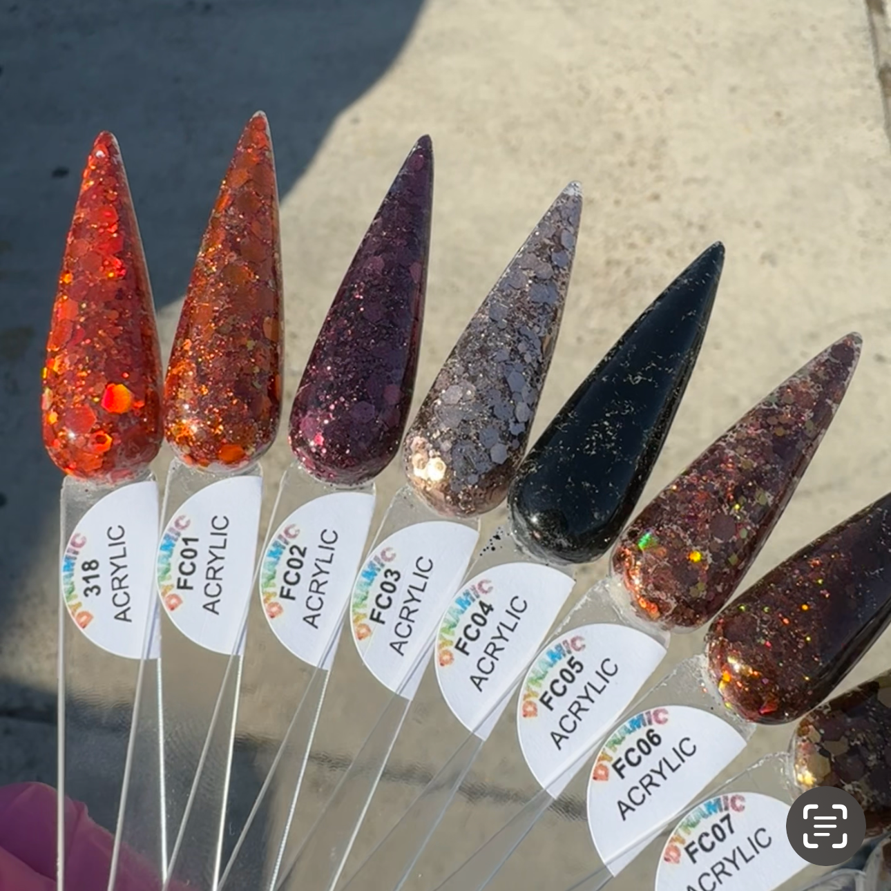 "Flavors Of Fall" Acrylic Powder Collection (part 4)
