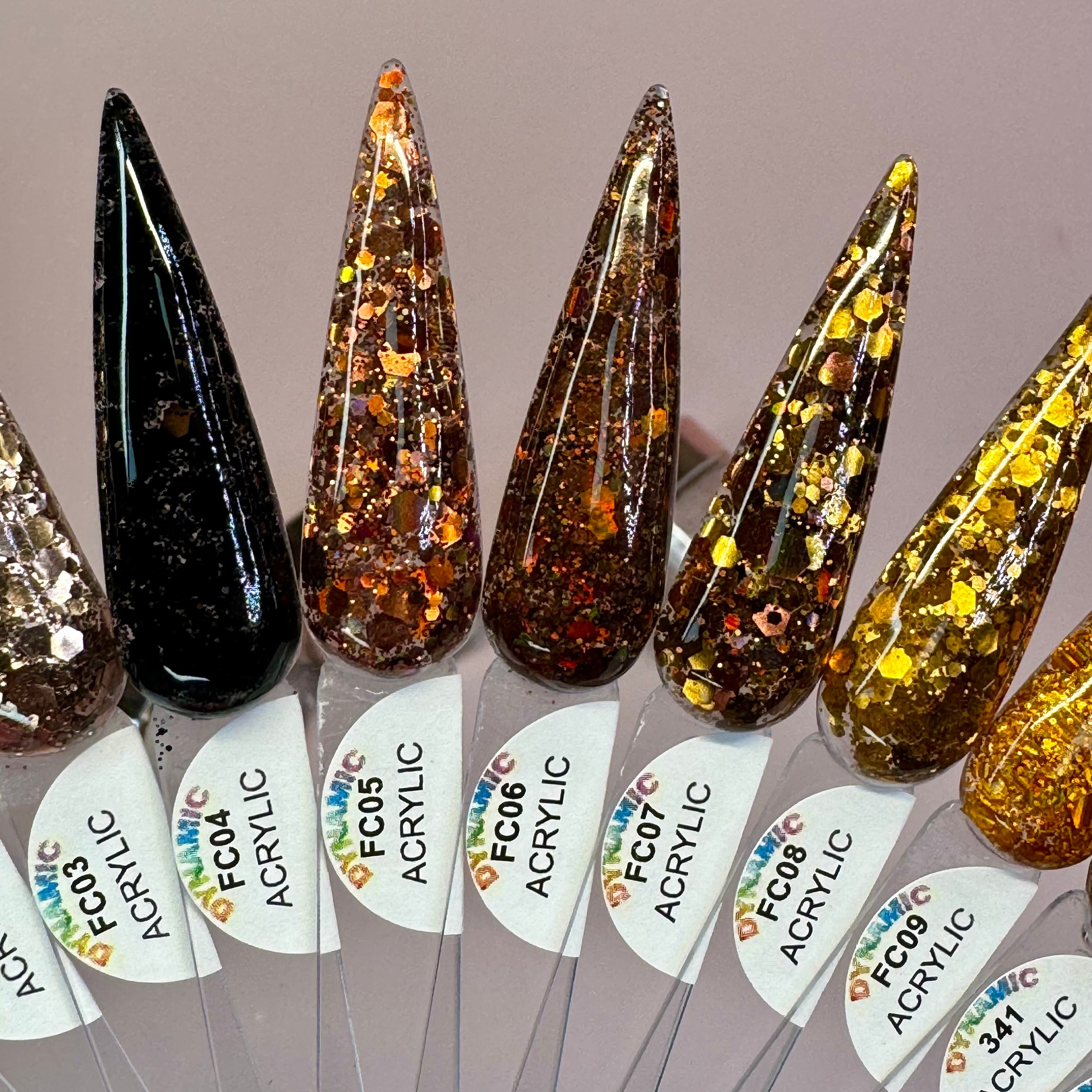 "Flavors Of Fall" Acrylic Powder Collection (part 4)