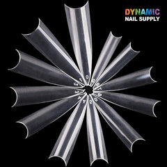 600pcs/bag French Long Stiletto Shape Nails Tips - False Artificial Nail Tips for nails extension or building nails
