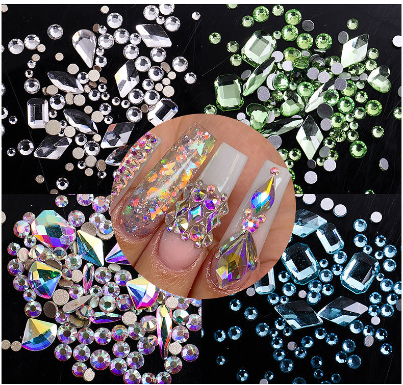 DH079 Multi-color mix-shape Rhinestone Set - 20 colors