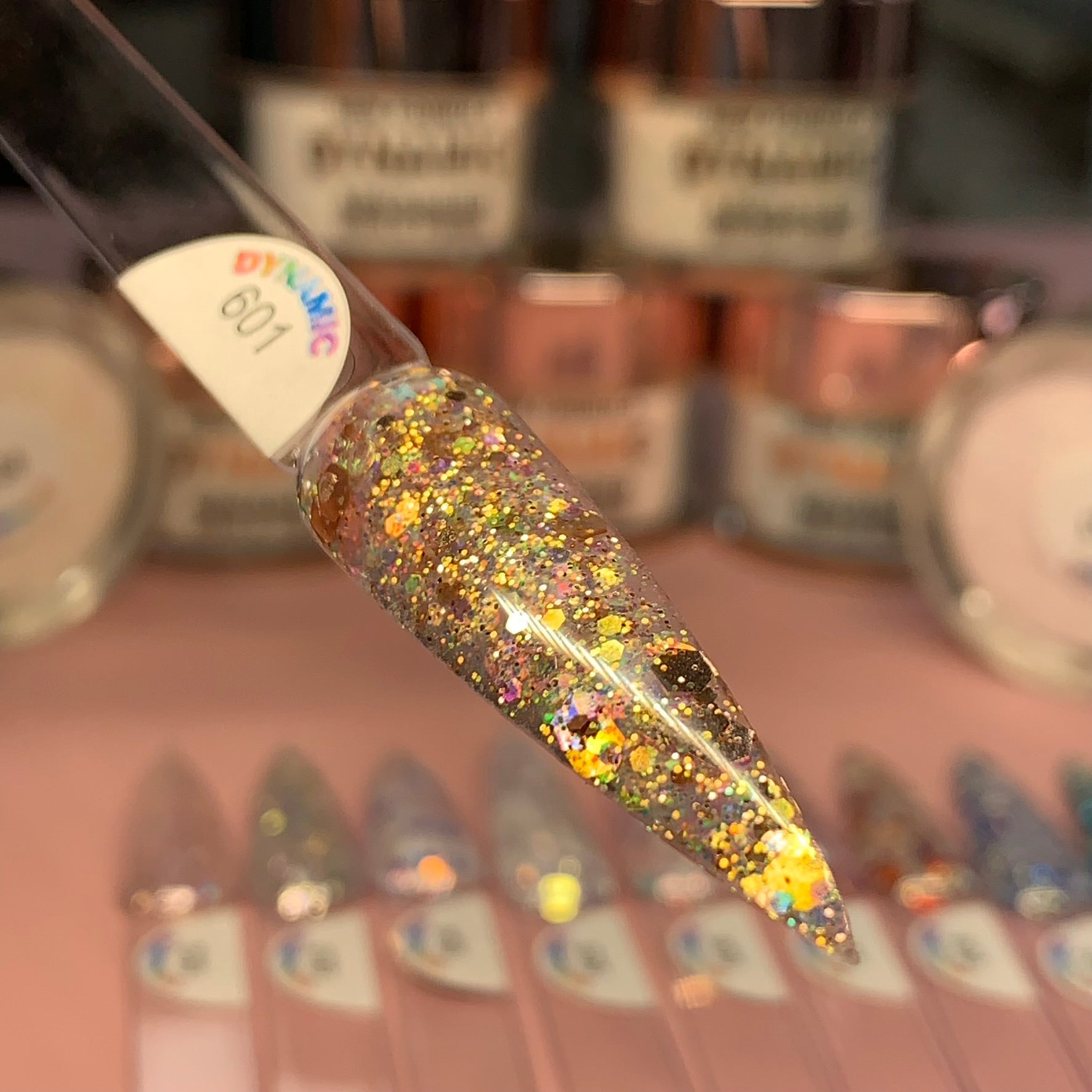 "Everything Sparkle" Acrylic Powder Collection (Valentine's Colors) All Glitter Acrylics