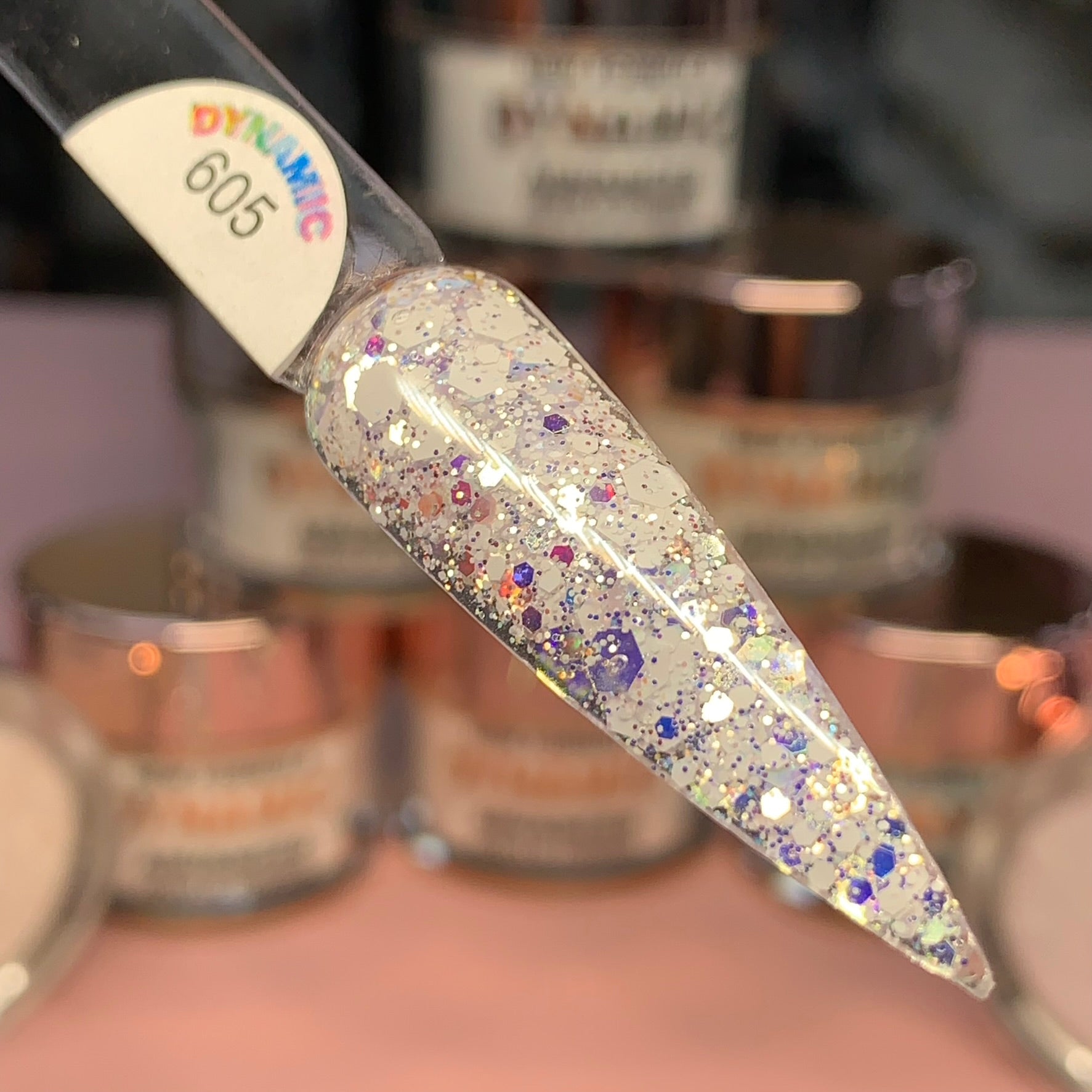 "Everything Sparkle" Acrylic Powder Collection (Valentine's Colors) All Glitter Acrylics