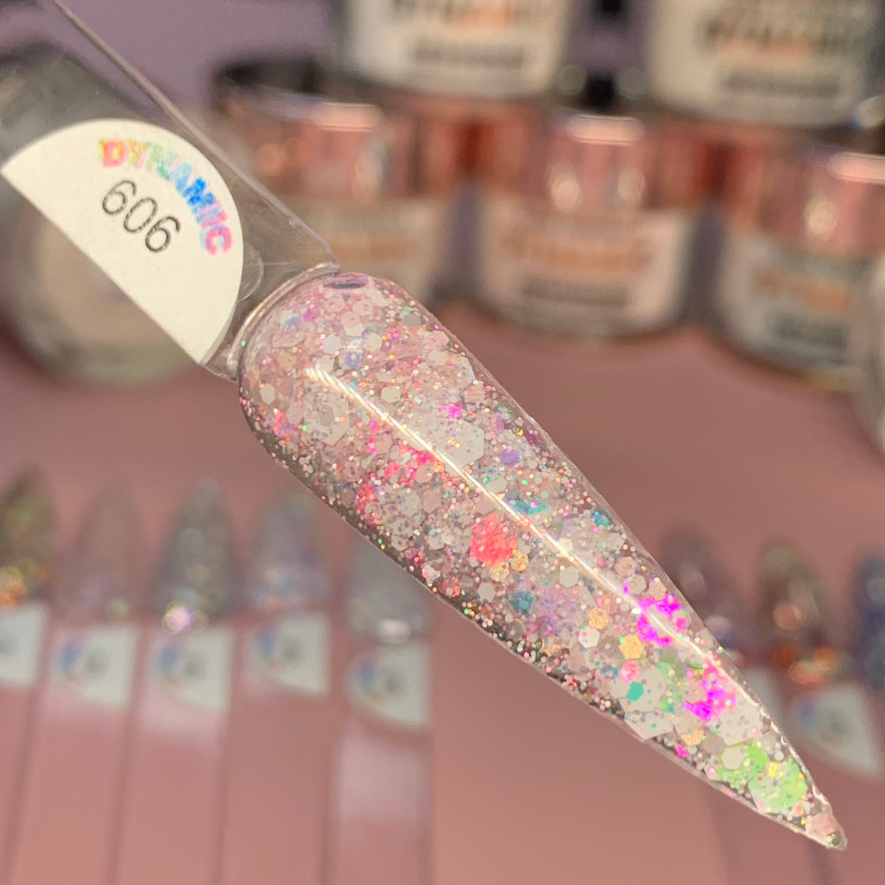 "Everything Sparkle" Acrylic Powder Collection (Valentine's Colors) All Glitter Acrylics