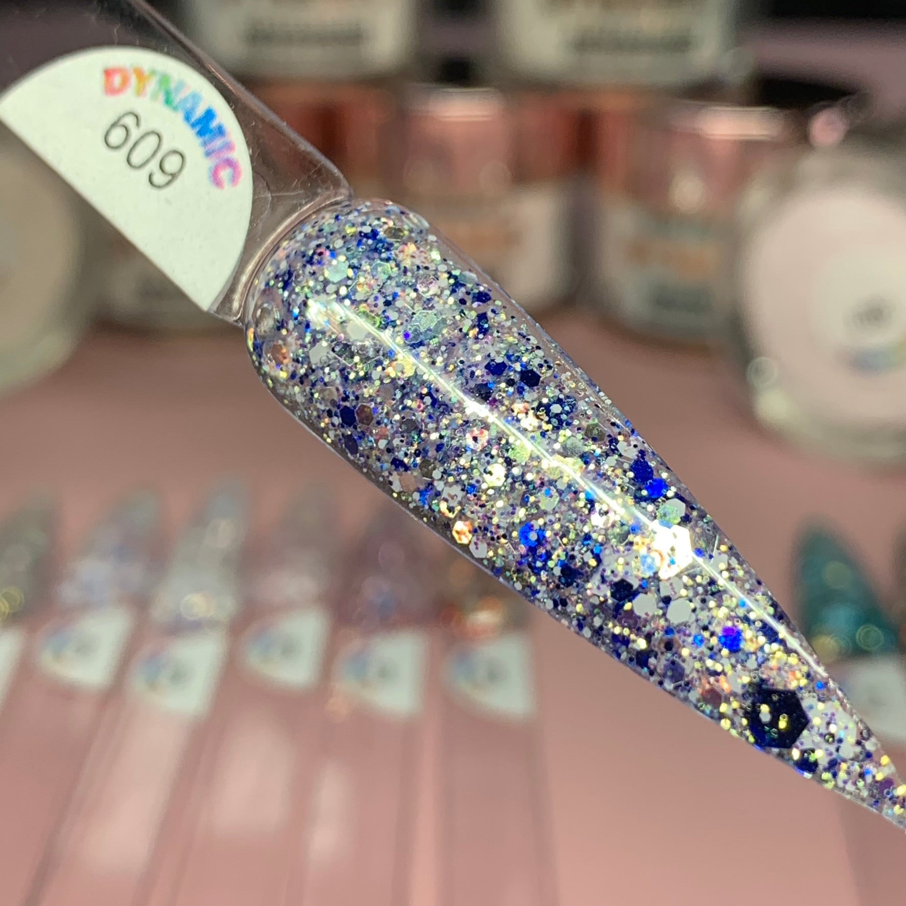 "Everything Sparkle" Acrylic Powder Collection (Valentine's Colors) All Glitter Acrylics