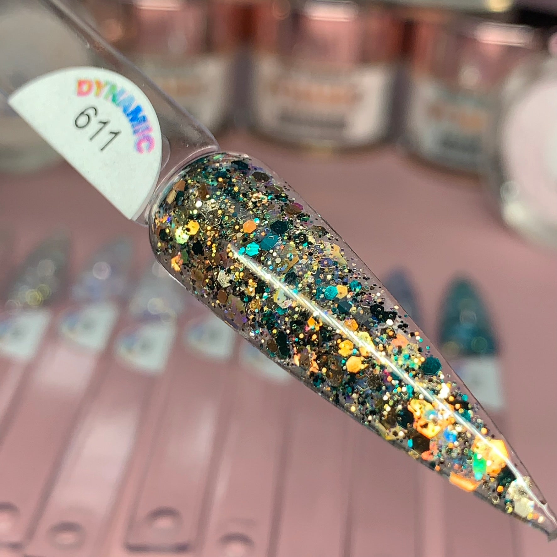 "Everything Sparkle" Acrylic Powder Collection (Valentine's Colors) All Glitter Acrylics