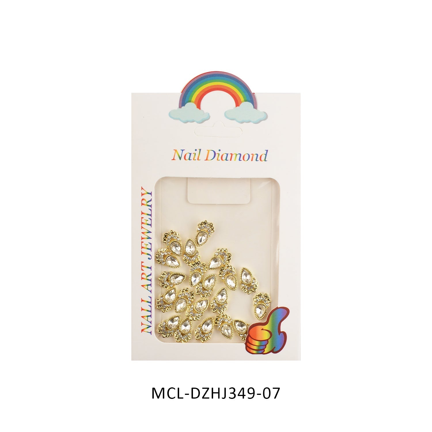 20 pcs / 1 bag of Unique shape Charms for Nails Art Design