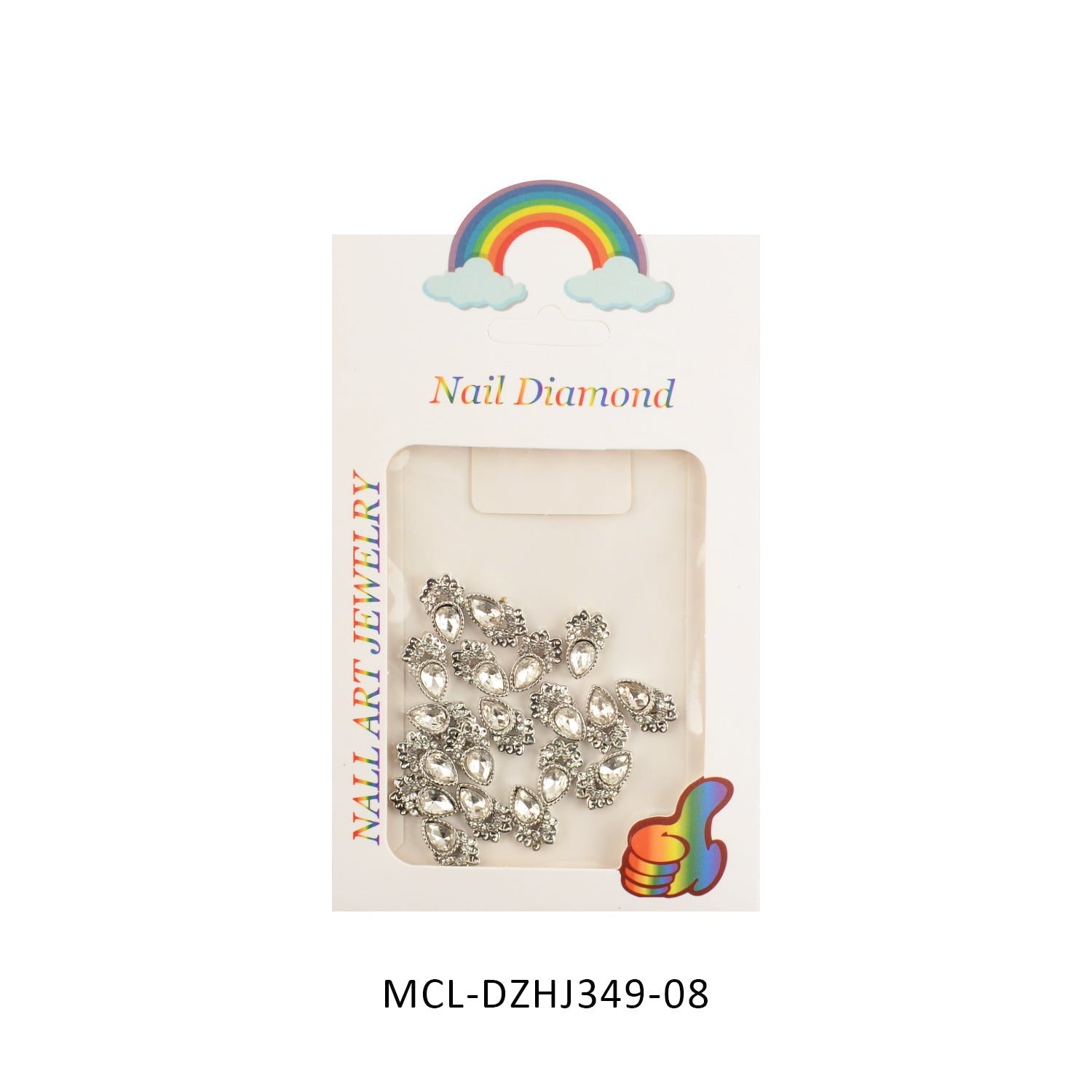 20 pcs / 1 bag of Unique shape Charms for Nails Art Design