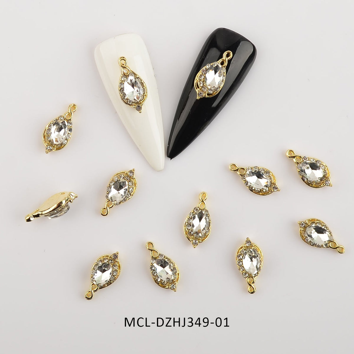 20 pcs / 1 bag of Unique shape Charms for Nails Art Design