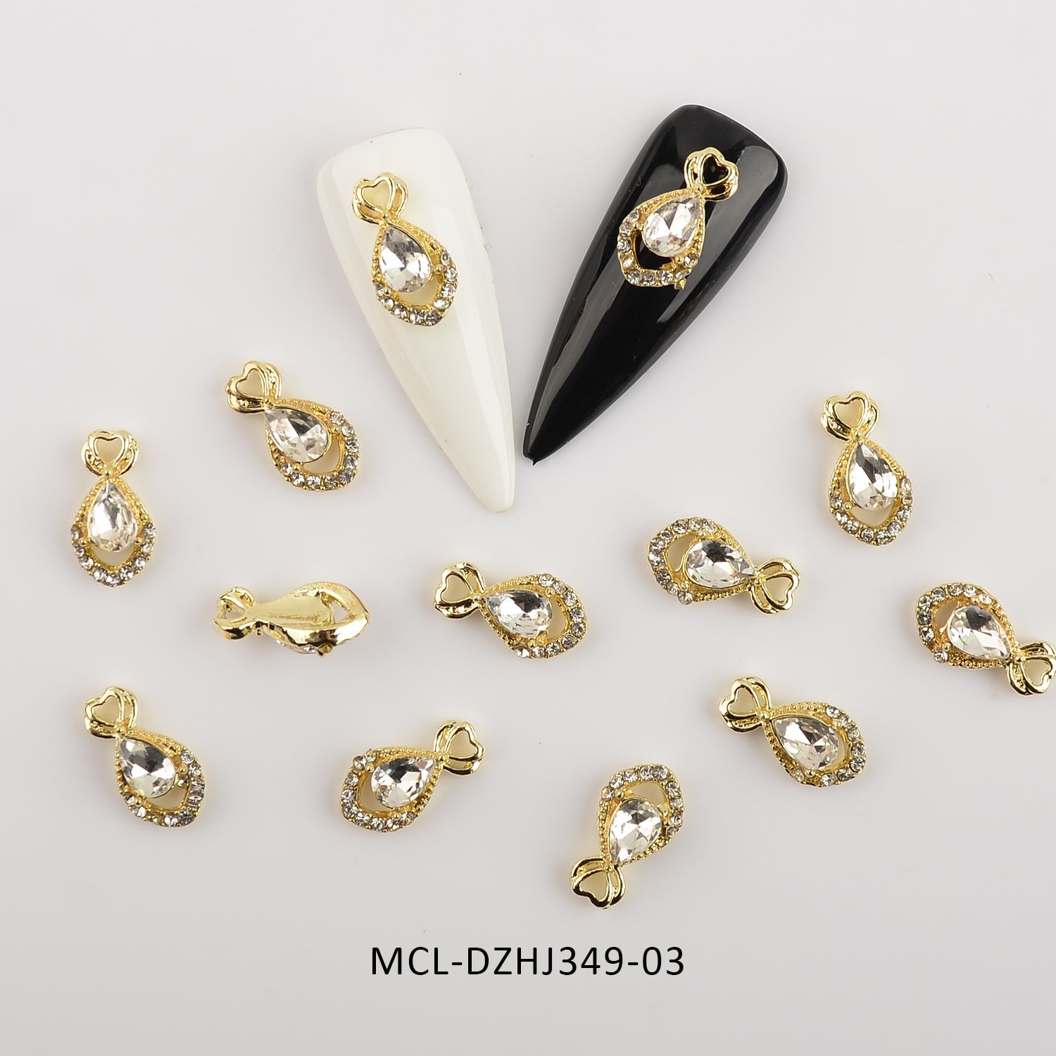 20 pcs / 1 bag of Unique shape Charms for Nails Art Design