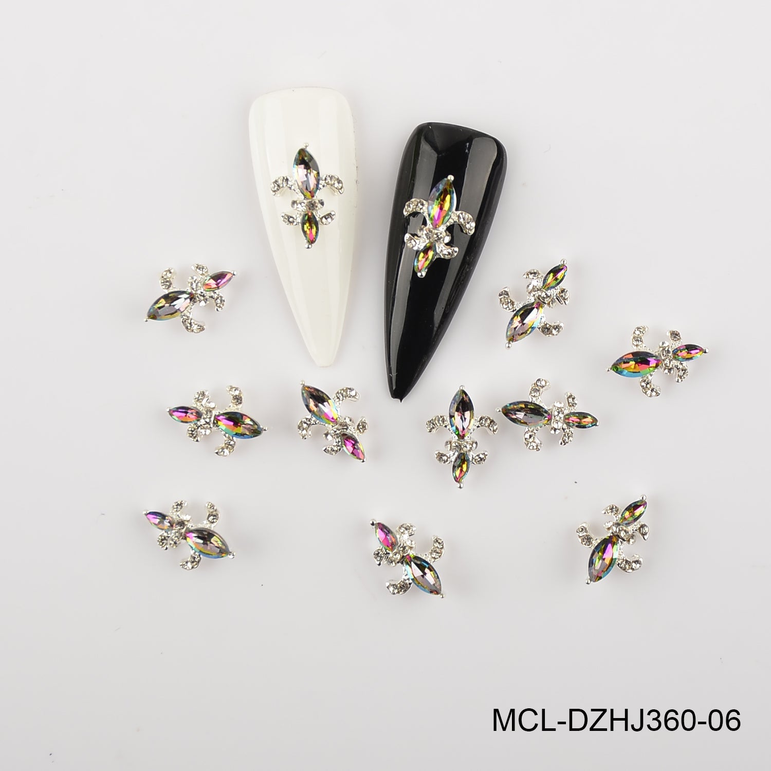 20pcs of Saint Fleur De Lis charm (Louisiana saint symbol) 12 colors options