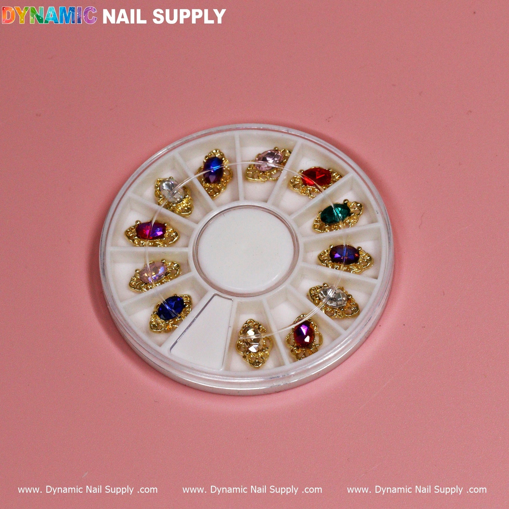 12 pcs Luxury Nail Charms ( Jewelry style)