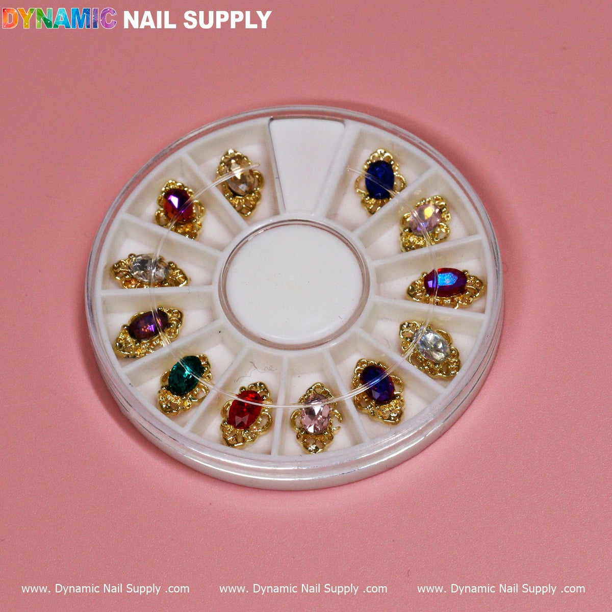12 pcs Luxury Nail Charms ( Jewelry style)