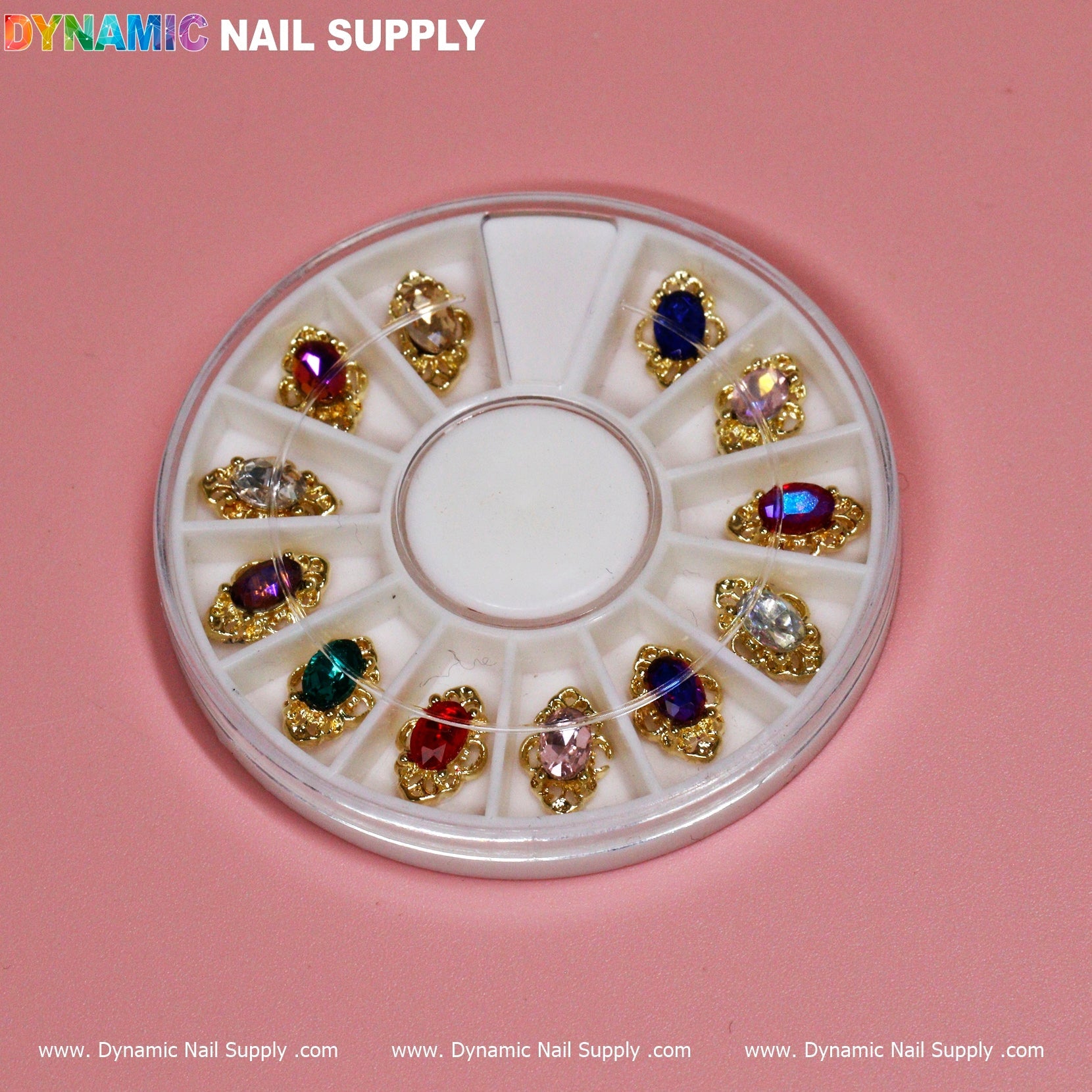 12 pcs Luxury Nail Charms ( Jewelry style)