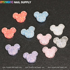 10 pcs Gummy / Sugar Candy Mlckey Mouse Design Nail Charms