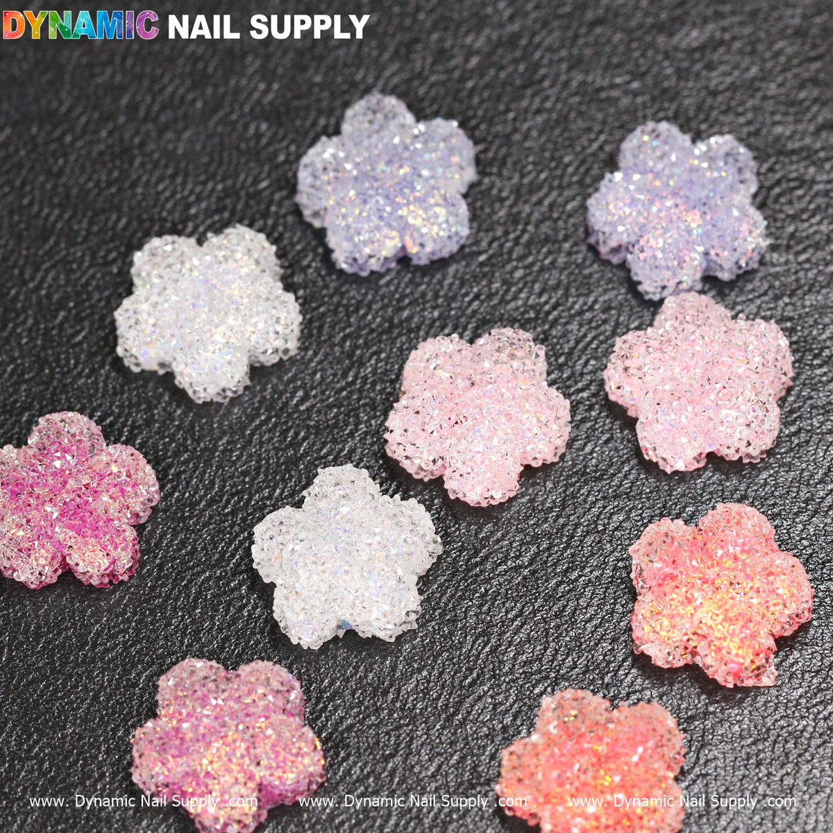 10 pcs Gummy / Sugar Candy Star Shape Design Nail Charms