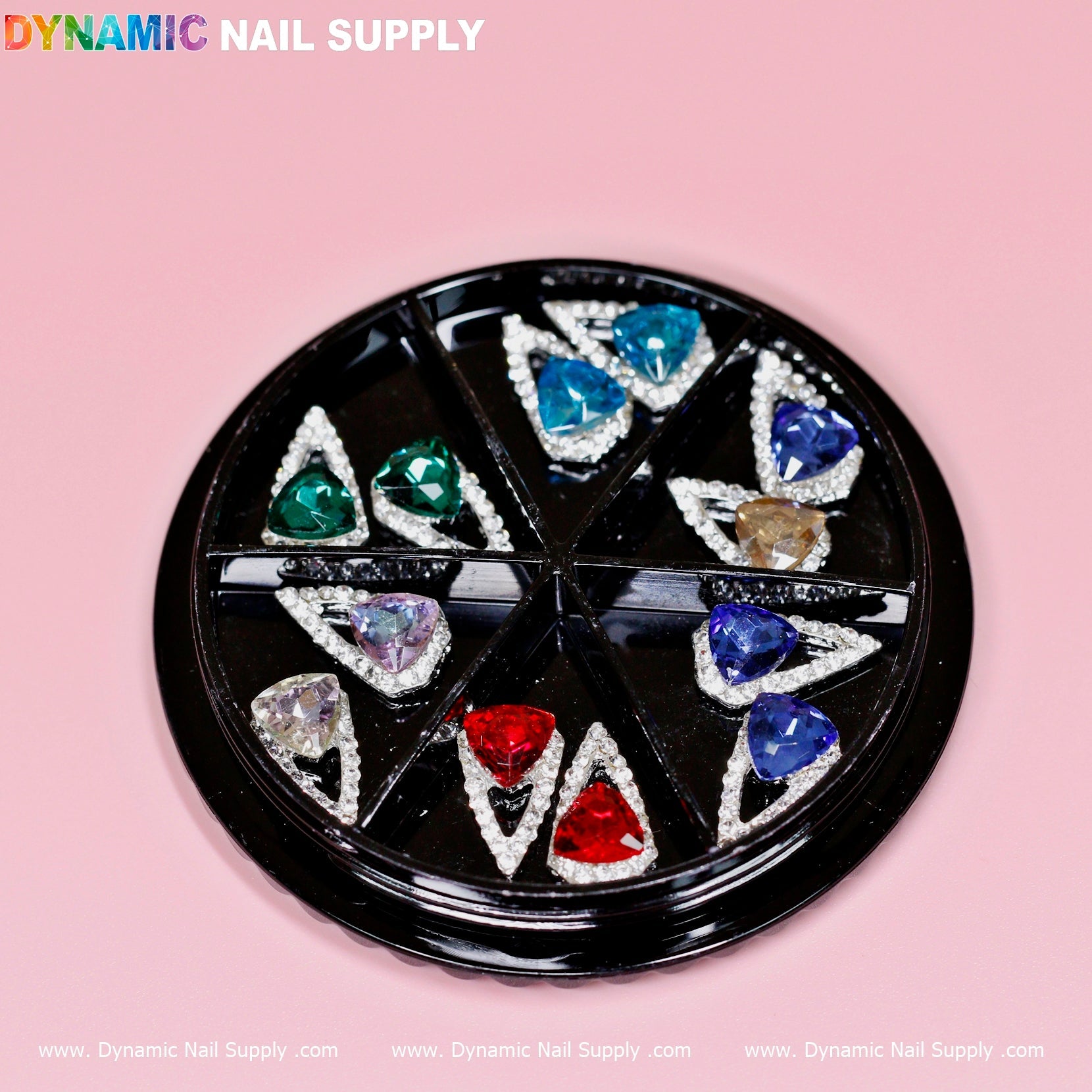 12 pcs Luxury Water Drop Shape Nail Charms