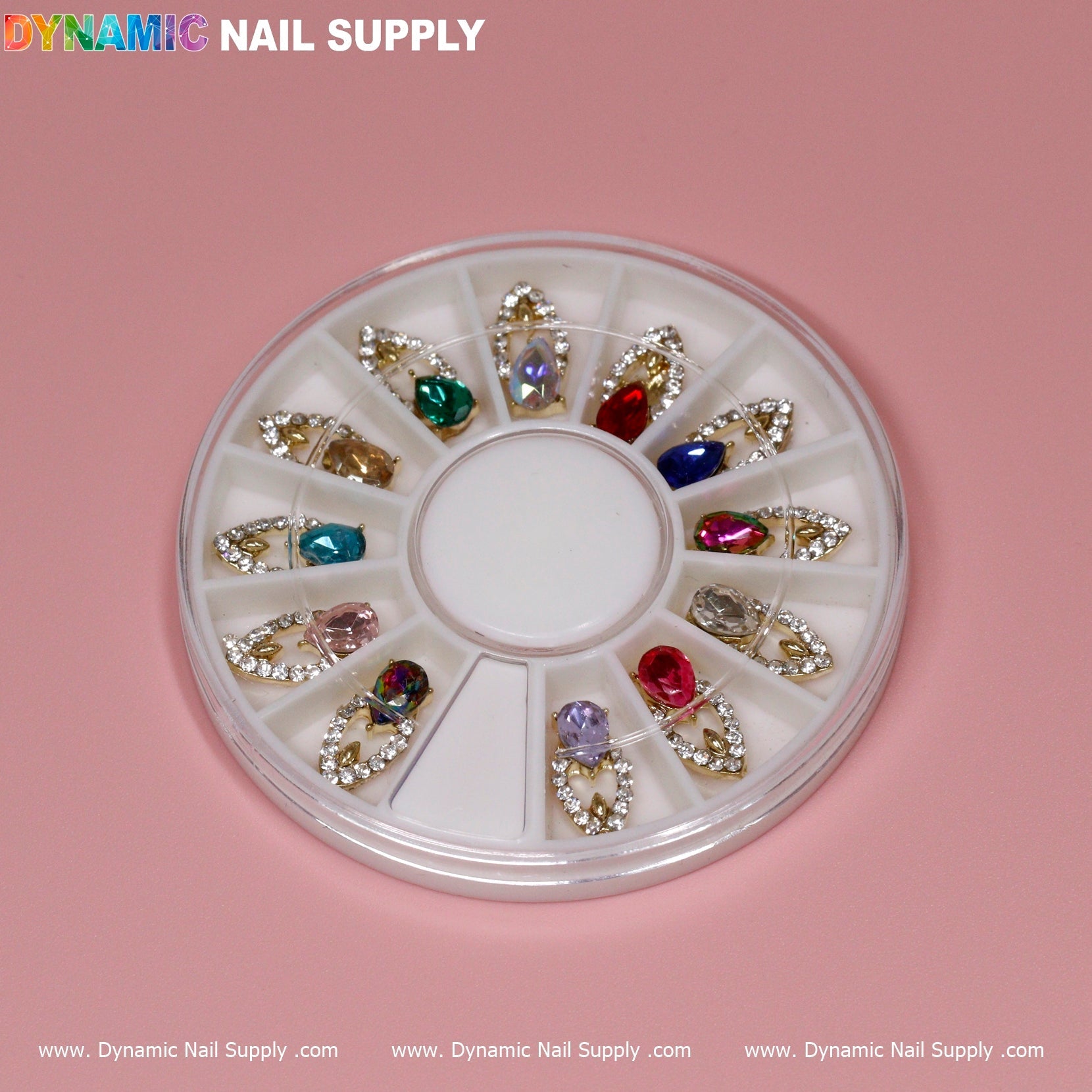 12 pcs Luxury Nail Charms
